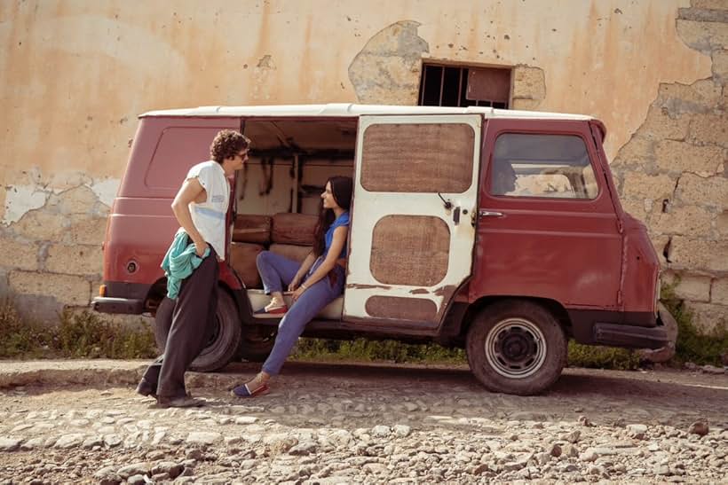 Ana Santos and Daniel Sharman in A Town Called Malice (2023)