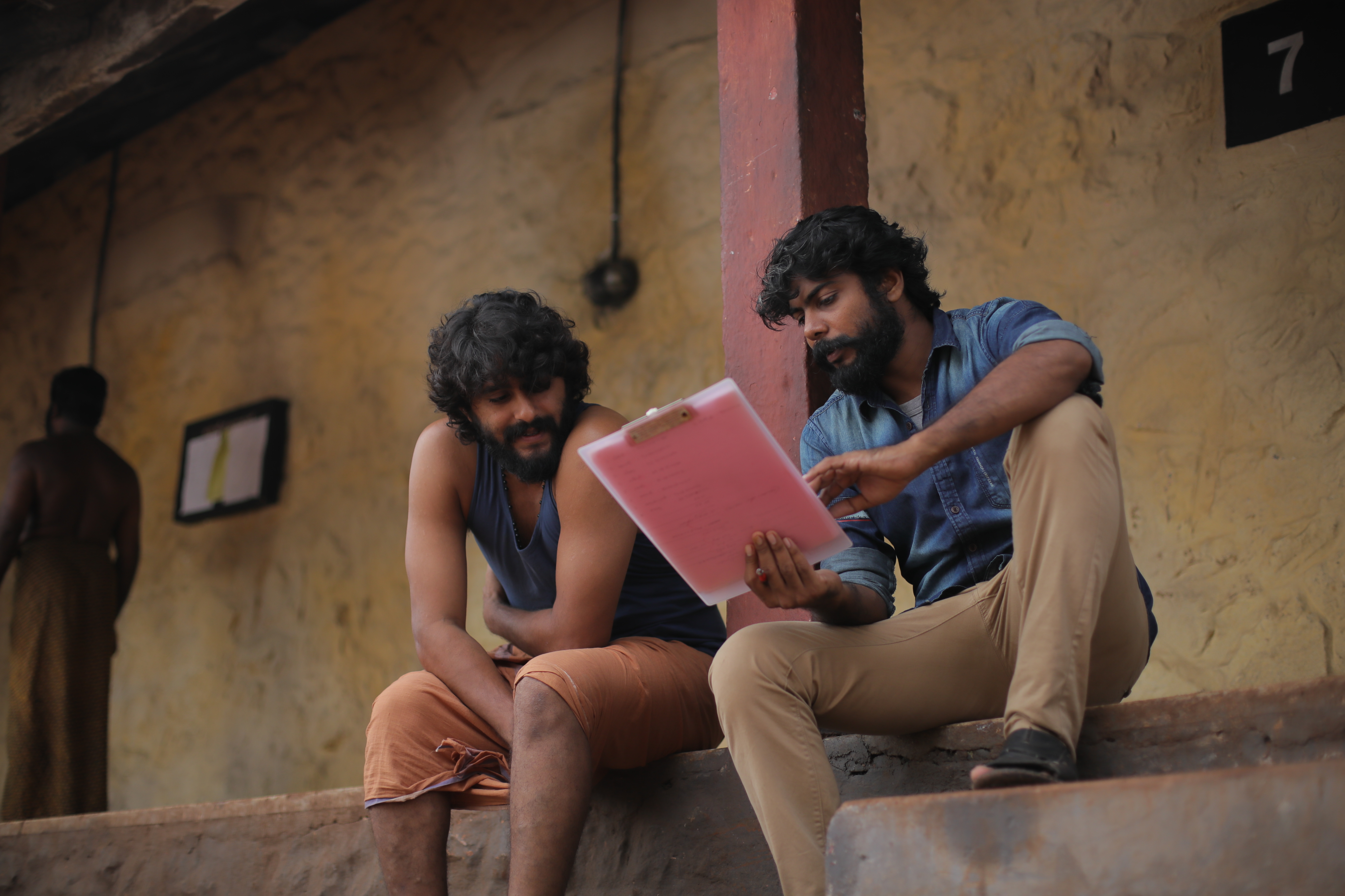 Antony Varghese and Kiran Raphel in Swathanthryam Ardharathriyil (2018)