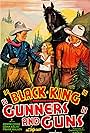 Edna Aslin, Edmund Cobb, Francis Walker, and Black King in Gunners and Guns (1934)