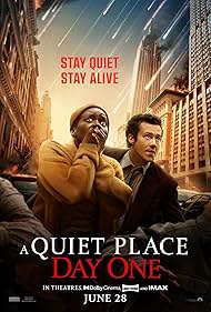 Lupita Nyong'o and Joseph Quinn in A Quiet Place: Day One (2024)