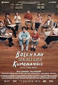 Antonio Blanco Jr., Shania Gracia, Kristo Immanuel, Pradikta Wicaksono, Kenya Nindia, Surya Saputra, Ummi Quary, Widi Mulia, Ence Bagus, Prilly Latuconsina, Dayu Wijanto, and Dominique Sanda in Bolehkah Sekali Saja Kumenangis (2024)