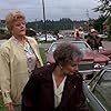 Angela Lansbury, Jean Simmons, and Ron Masak in Murder, She Wrote (1984)