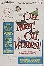 David Niven, Ginger Rogers, Dan Dailey, Tony Randall, and Barbara Rush in Oh, Men! Oh, Women! (1957)