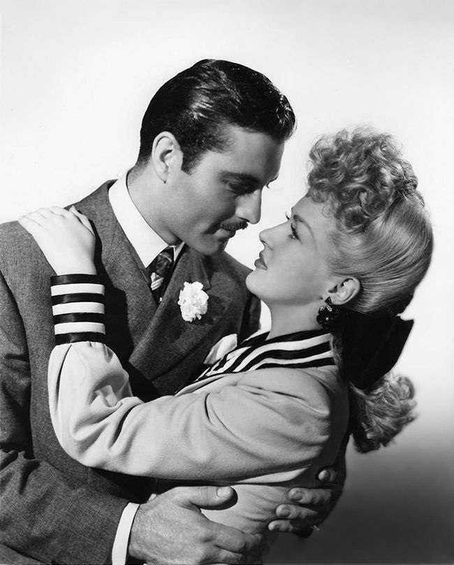 Betty Grable and George Montgomery in Coney Island (1943)