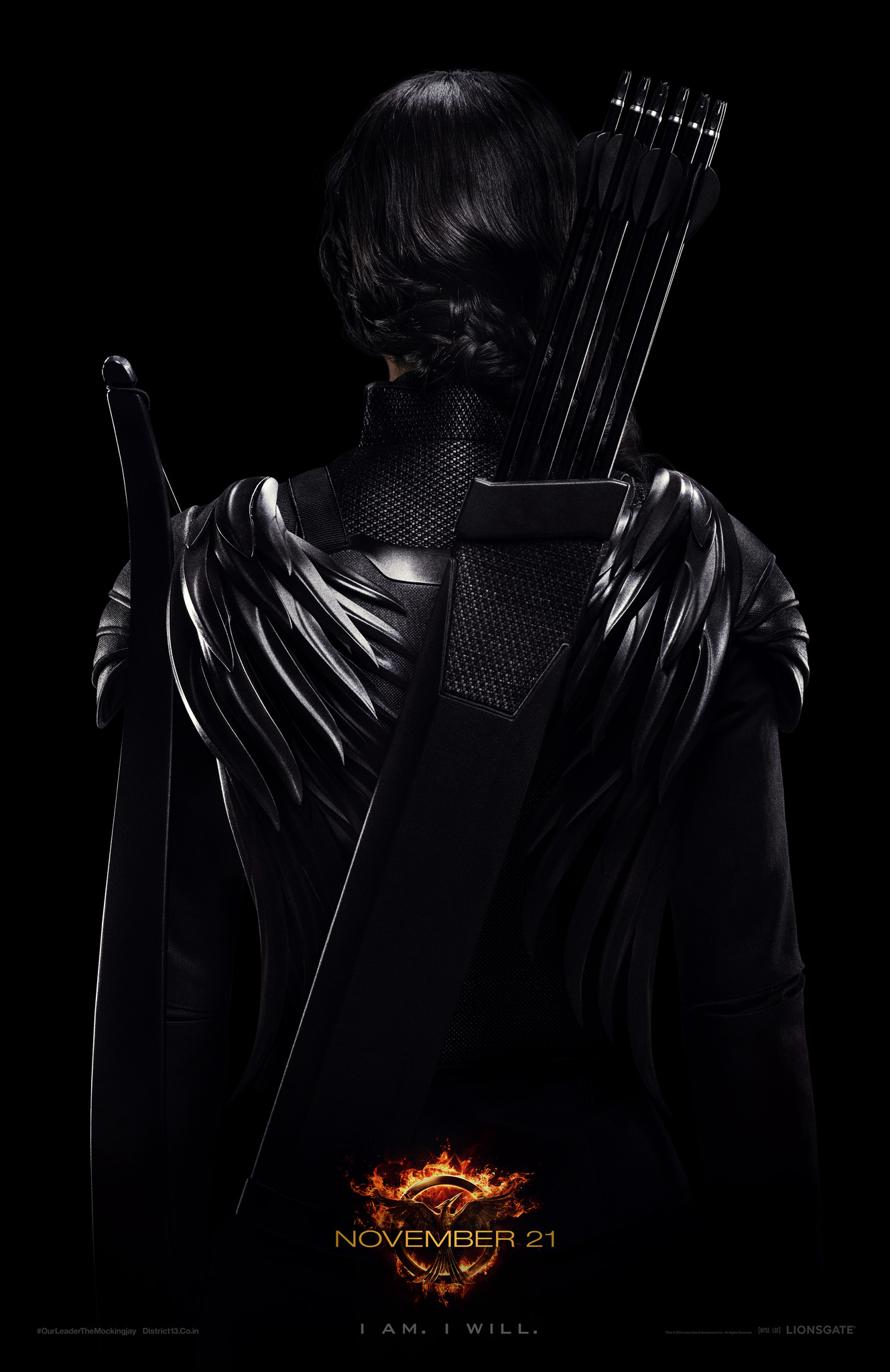 Jennifer Lawrence in The Hunger Games: Mockingjay - Part 1 (2014)