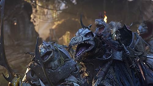 Jason Isaacs, Alice Dinnean, Victor Yerrid, Keegan-Michael Key, Helena Smee, Dave Chapman, and Awkwafina in The Dark Crystal: Age of Resistance (2019)