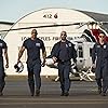 Matt Gerald, Dwayne Johnson, Todd Williams, and Colton Haynes in San Andreas (2015)