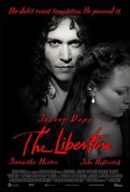 Johnny Depp and Samantha Morton in The Libertine (2004)