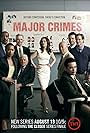 Mary McDonnell, G.W. Bailey, Michael Paul Chan, Raymond Cruz, Tony Denison, Robert Gossett, Jon Tenney, Phillip P. Keene, and Kearran Giovanni in Major Crimes (2012)