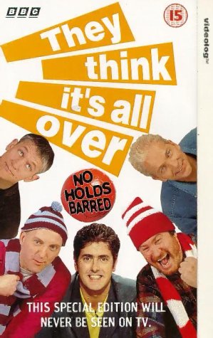 David Gower, Nick Hancock, Lee Hurst, Gary Lineker, and Rory McGrath in They Think It's All Over (1995)