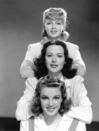 "Ziegfeld Girl" Lana Turner, Hedy Lamarr, Judy Garland 1941 MGM