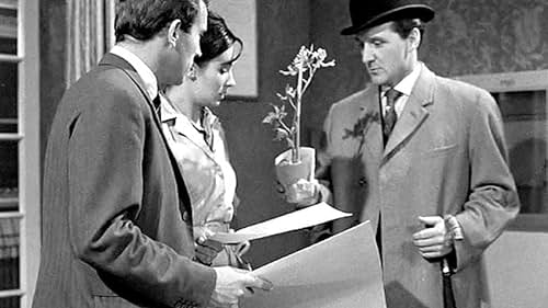 Patrick Macnee, Ingrid Hafner, and Ian Hendry in The Avengers (1961)