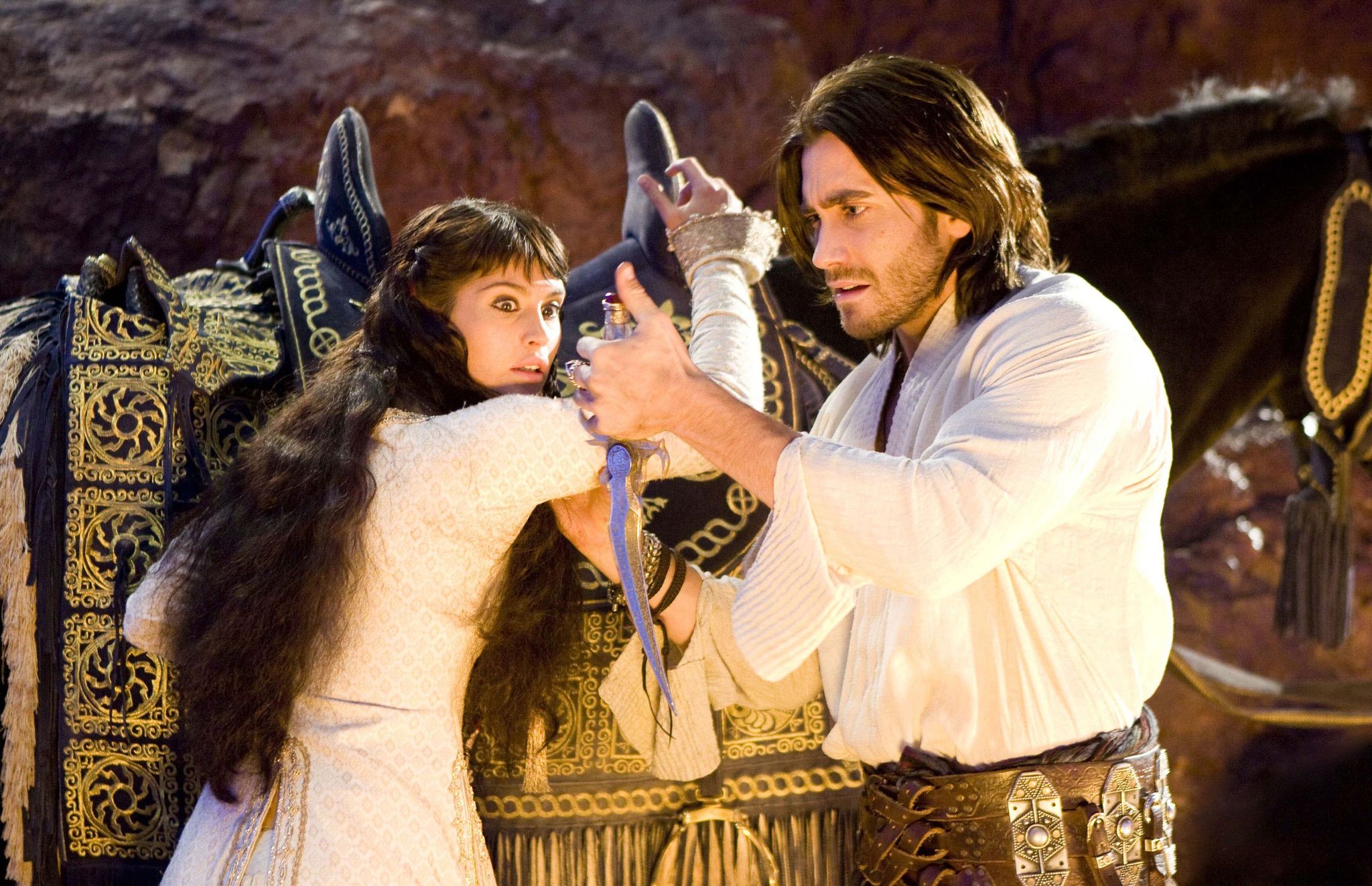 Jake Gyllenhaal and Gemma Arterton in Prince of Persia: The Sands of Time (2010)