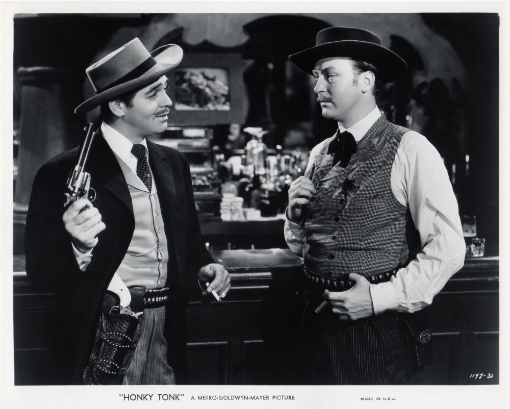 Clark Gable and Albert Dekker in Honky Tonk (1941)