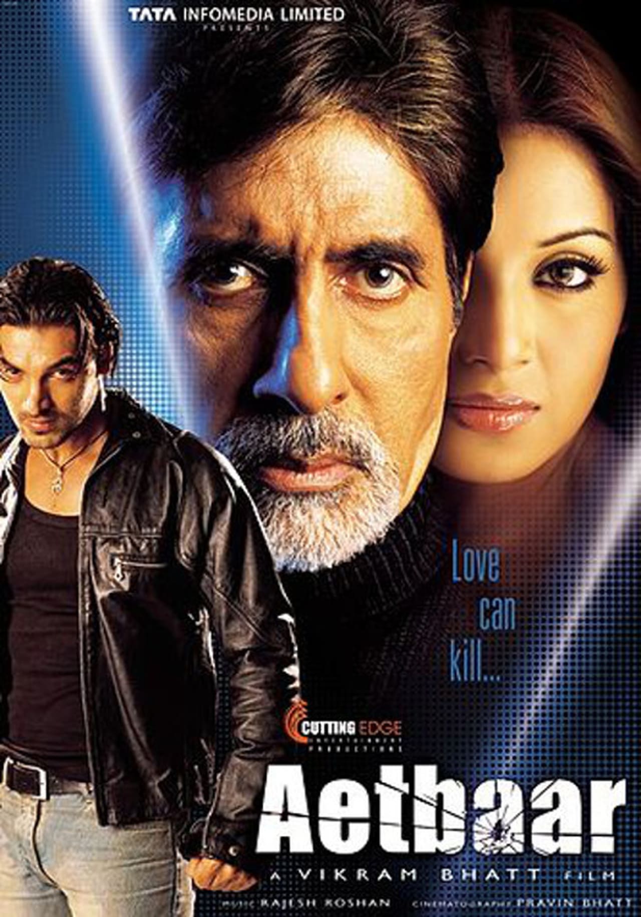 Amitabh Bachchan, Bipasha Basu, and John Abraham in Aetbaar (2004)