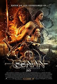 Rose McGowan, Stephen Lang, Jason Momoa, and Rachel Nichols in Conan the Barbarian (2011)