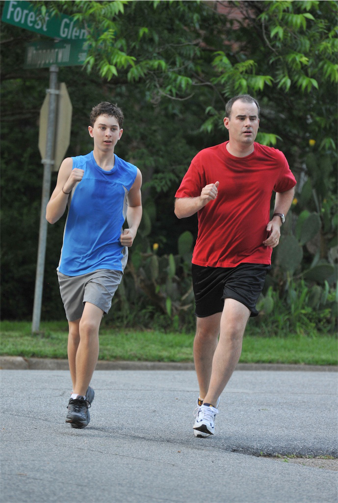 Alex Kendrick and Rusty Martin in Courageous (2011)