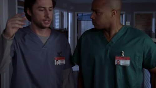 Zach Braff and Donald Faison in Scrubs (2001)