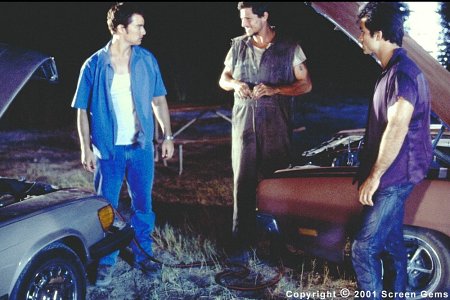 Sean (Kerr Smith) finds himself face to face with two members of the motley crew Pen (Simon Rex) and Kit (Johnathon Schaech)