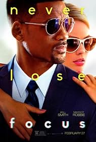 Will Smith and Margot Robbie in Focus (2015)