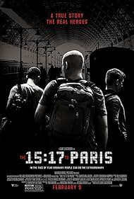 Spencer Stone, Alek Skarlatos, and Anthony Sadler in The 15:17 to Paris (2018)