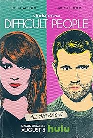 Julie Klausner and Billy Eichner in Difficult People (2015)