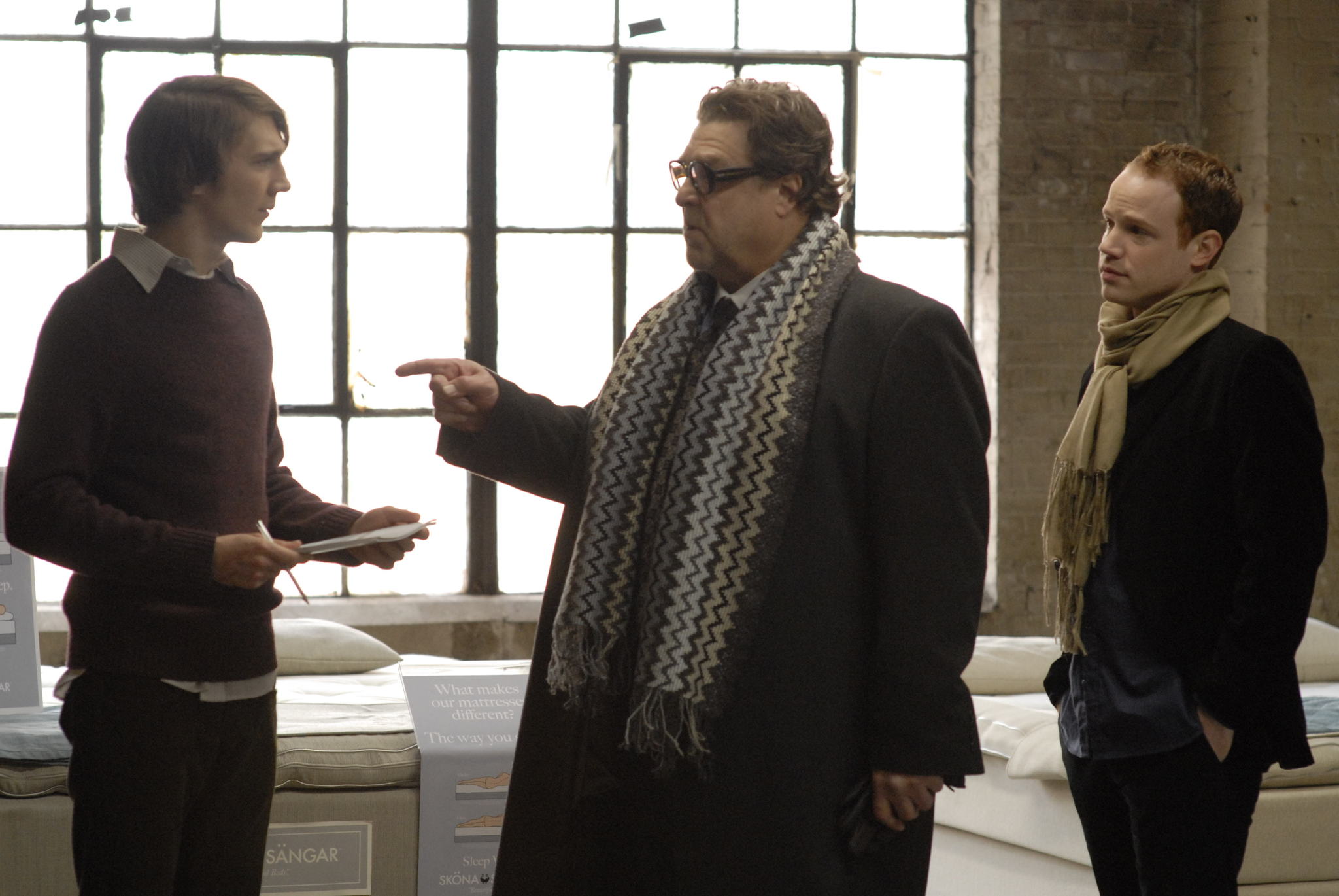 John Goodman, Paul Dano, and Sean Dugan in Gigantic (2008)