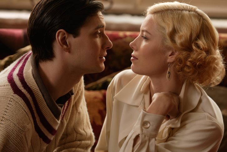 Jessica Biel and Ben Barnes in Easy Virtue (2008)