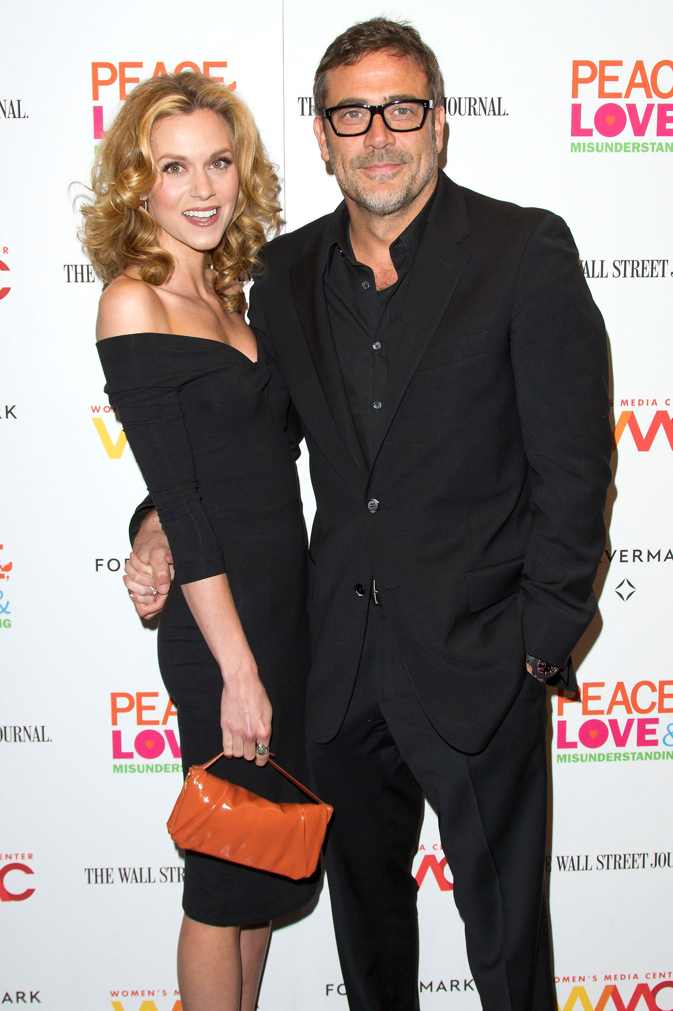 Jeffrey Dean Morgan and Hilarie Burton Morgan at an event for Peace, Love & Misunderstanding (2011)