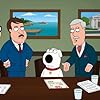 John G. Brennan, Seth MacFarlane, and Mike Henry in Family Guy (1999)