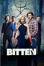 Greg Bryk, Laura Vandervoort, Greyston Holt, Michael Xavier, and Steve Lund in Bitten (2014)