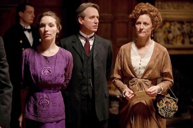 Linus Roache, Geraldine Somerville, and Perdita Weeks in Titanic (2012)