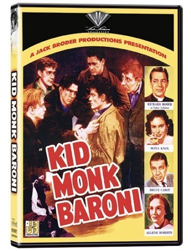 Leonard Nimoy, Bruce Cabot, Mona Knox, Jack Larson, Joseph Mell, Richard Rober, and Allene Roberts in Kid Monk Baroni (1952)