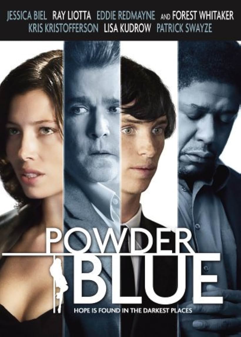 Ray Liotta, Forest Whitaker, Jessica Biel, and Eddie Redmayne in Powder Blue (2009)