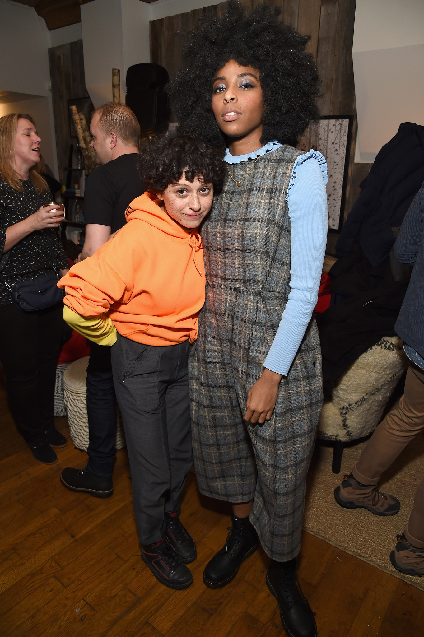 Alia Shawkat and Jessica Williams at an event for Juliet, Naked (2018)