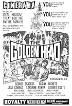 George Sanders, Buddy Hackett, Jess Conrad, and Lorraine Power in The Golden Head (1964)