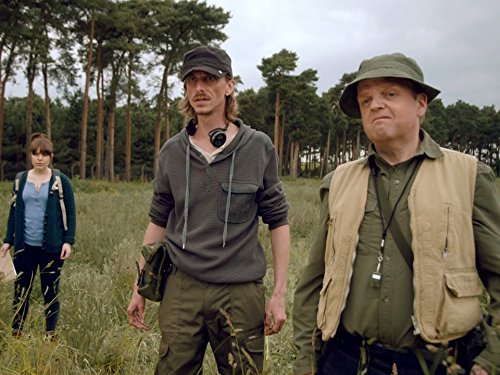 Mackenzie Crook, Toby Jones, and Aimee-Ffion Edwards in Detectorists (2014)