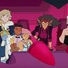 Dana Davis, AJ Michalka, Antony Del Rio, Lauren Ash, Marcus Scribner, and Karen Fukuhara in She-Ra and the Princesses of Power (2018)