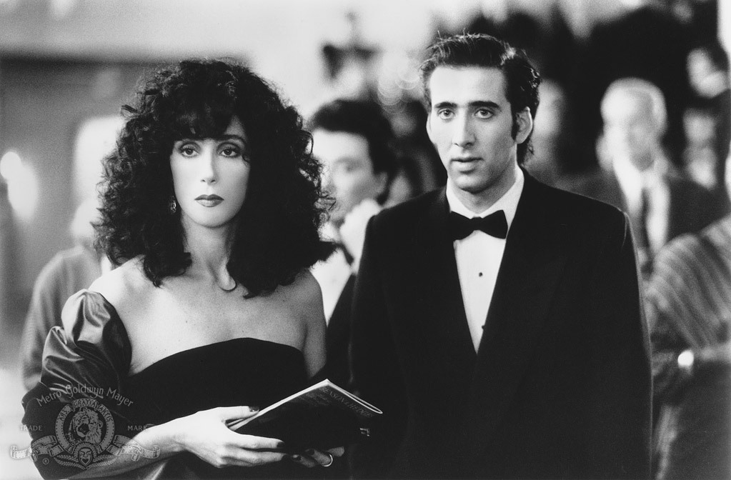 Nicolas Cage and Cher in Moonstruck (1987)