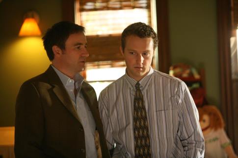 Devon Gummersall and Derek Riddell in State of Mind (2007)