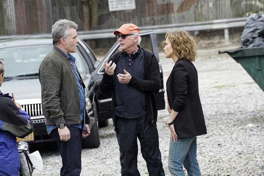 Jennifer Lopez, Ray Liotta, and Barry Levinson in Shades of Blue (2016)