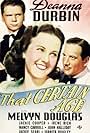 Melvyn Douglas, Deanna Durbin, and Jackie Cooper in That Certain Age (1938)