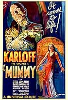 Boris Karloff and Zita Johann in The Mummy (1932)