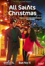 Roger Cross and Ledisi in All Saints Christmas (2022)