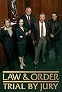 Fred Thompson, Bebe Neuwirth, Jerry Orbach, Kirk Acevedo, and Amy Carlson in Law & Order: Trial by Jury (2005)