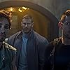 Robert Sheehan, Tom Hopper, and David Castañeda in The Umbrella Academy (2019)