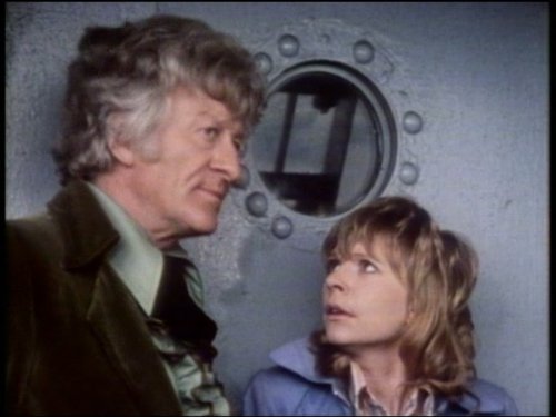 Katy Manning and Jon Pertwee in Doctor Who (1963)