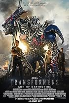 Mark Wahlberg, Peter Cullen, Nicola Peltz Beckham, and Jack Reynor in Transformers: Age of Extinction (2014)