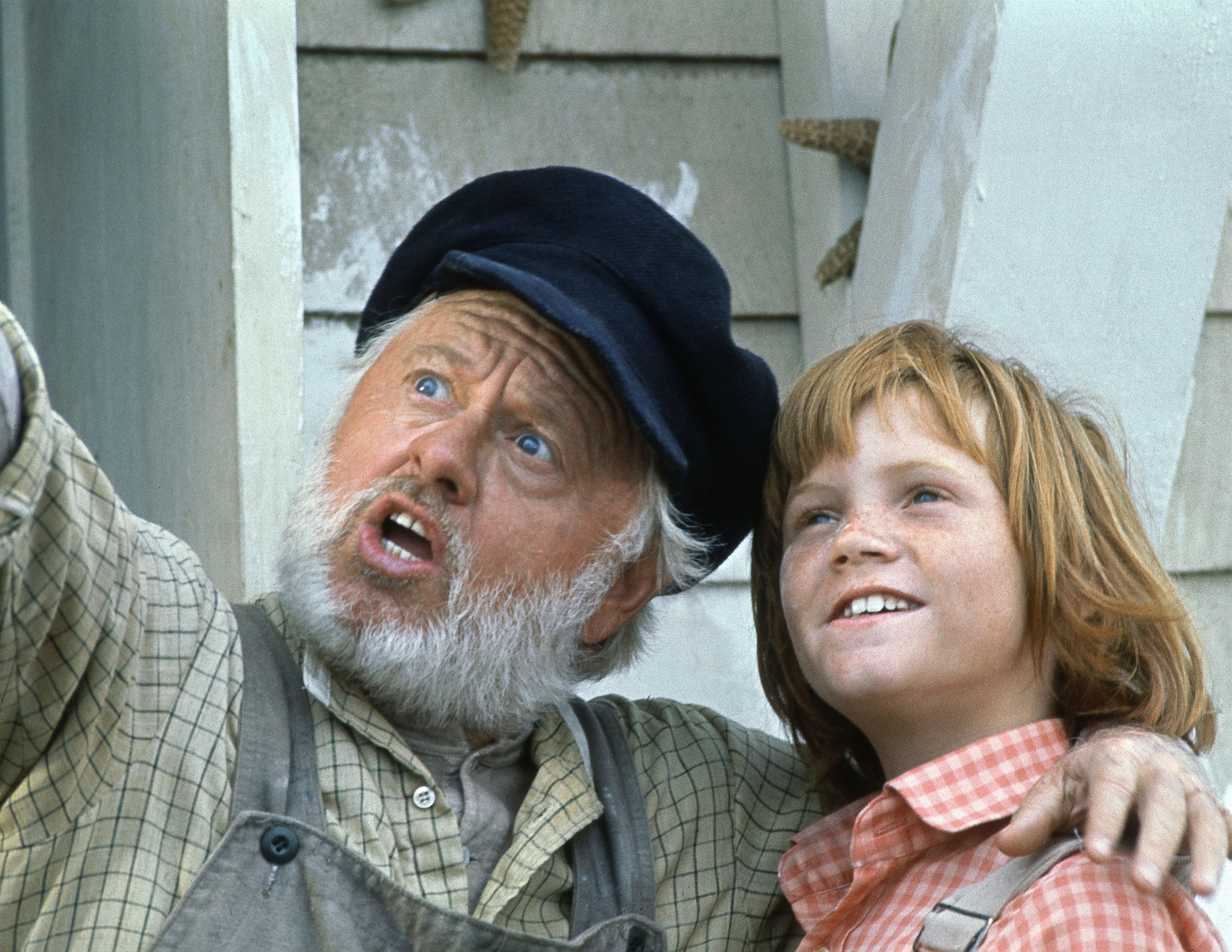 Mickey Rooney and Sean Marshall in Pete's Dragon (1977)