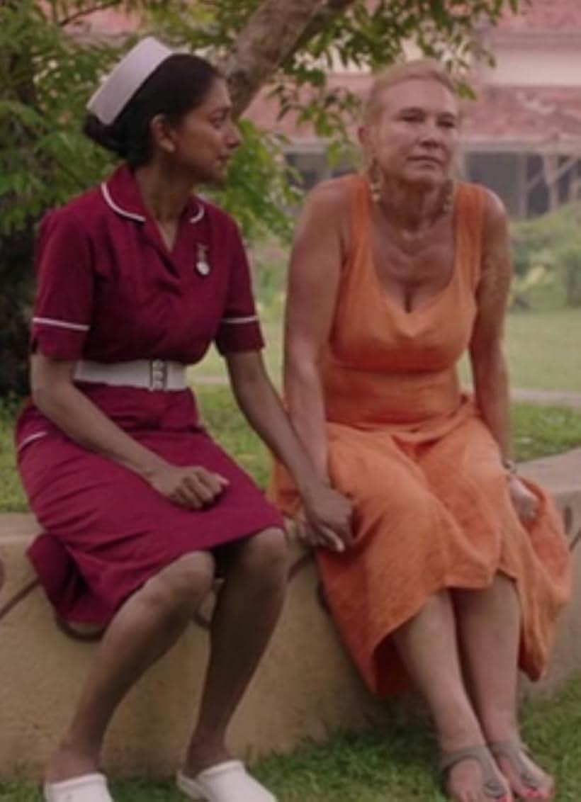 Nimmi Harasgama and Amanda Redman in The Good Karma Hospital (2017)